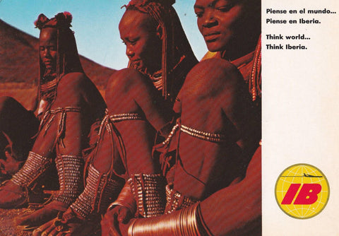 POSTAL B11213: IBERIA: CULTURAS AFRICANAS