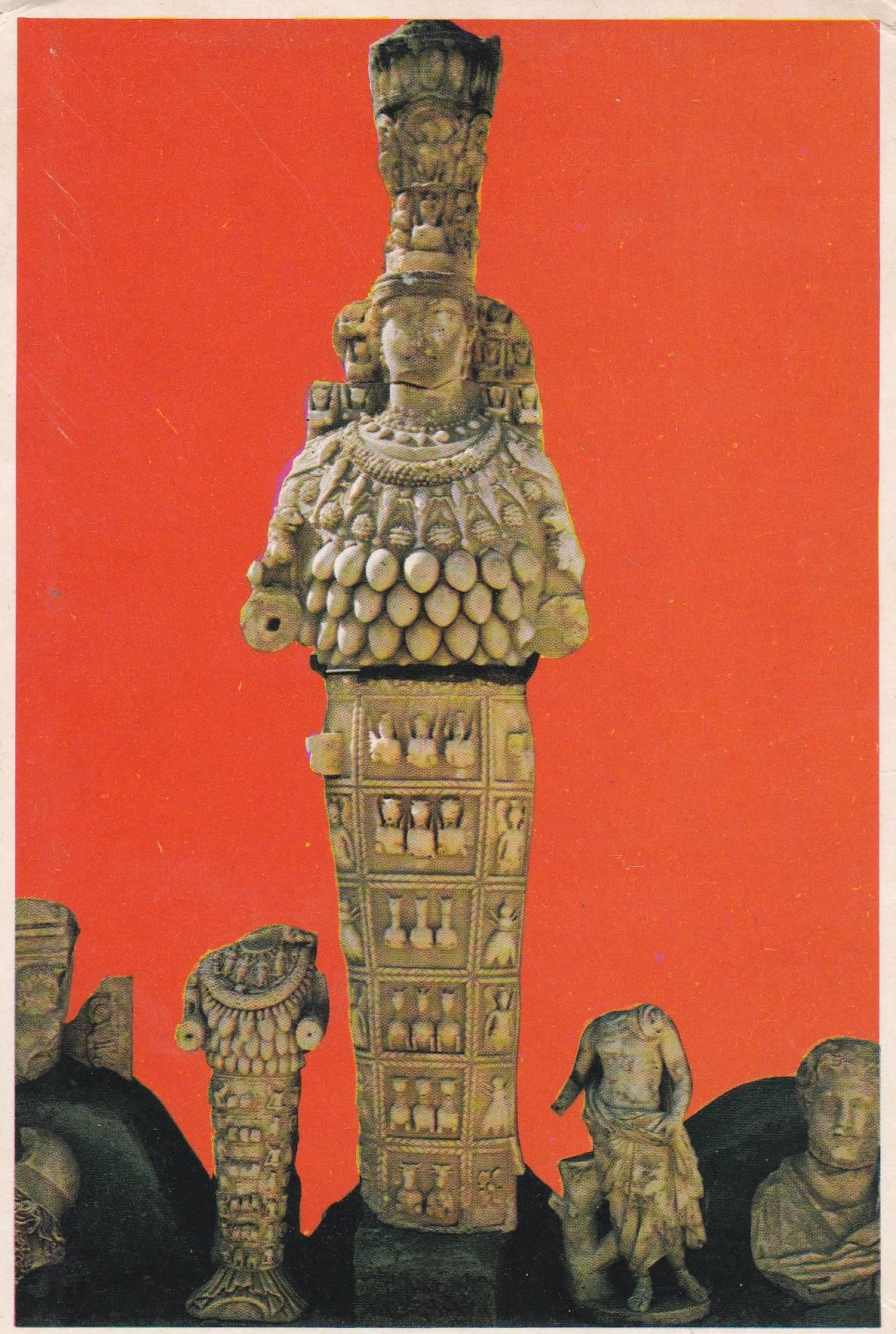 POSTAL B11220: MUSEO TURCO: ESTATUA ARTEMISA