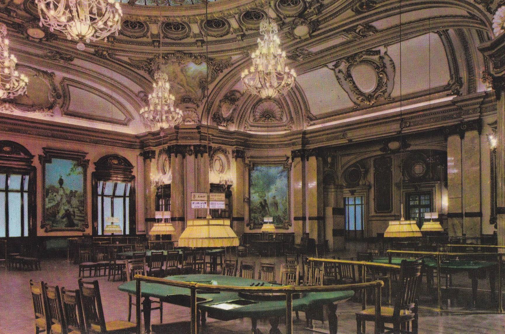 POSTAL B11221: MONTE CARLO: SALON DEL CASINO