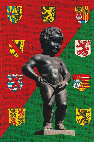 POSTAL B11234: SOUVENIR DE BRUSELAS