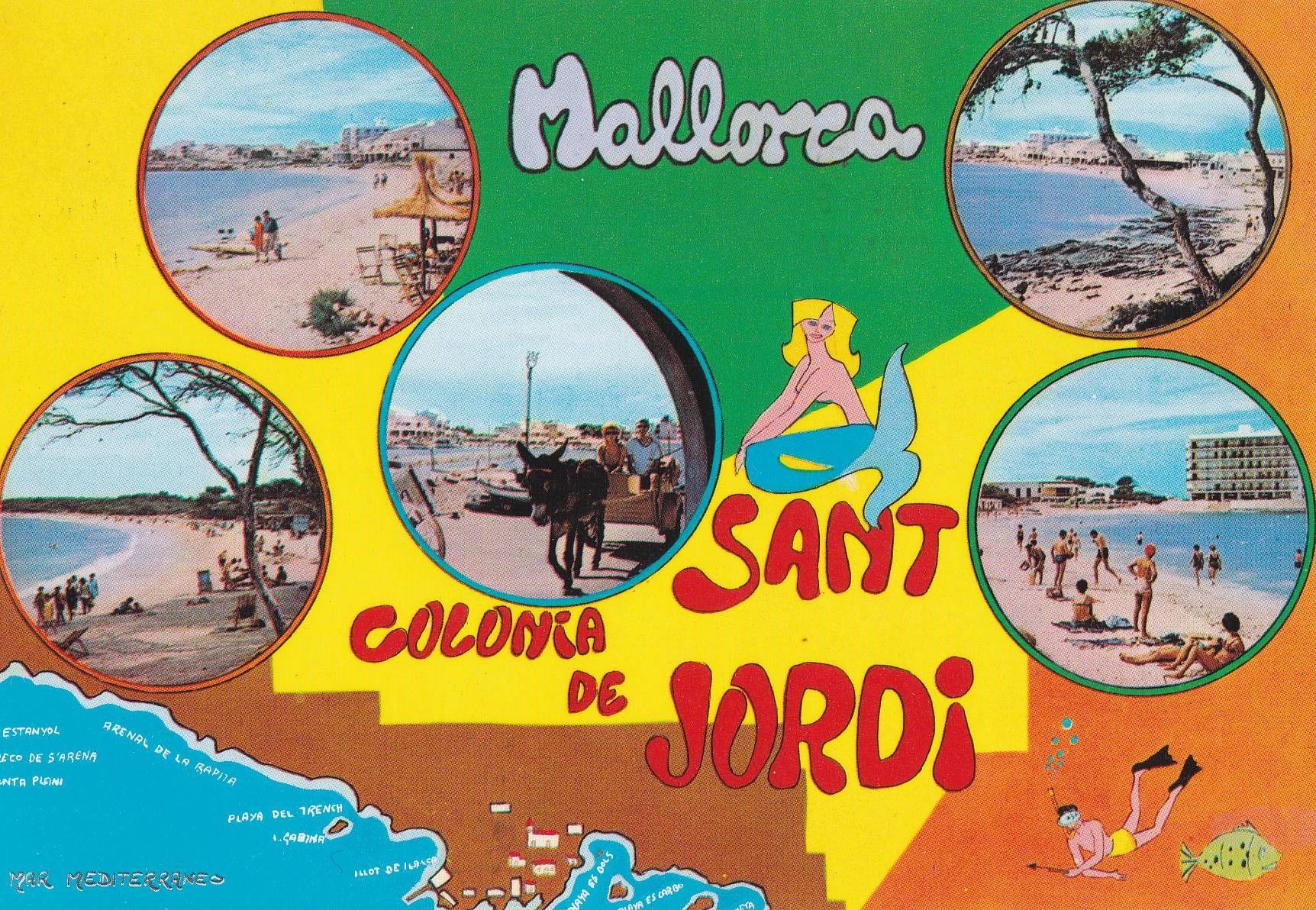 POSTAL B11240: MALLORCA: COLONIA DE SANT JORDI
