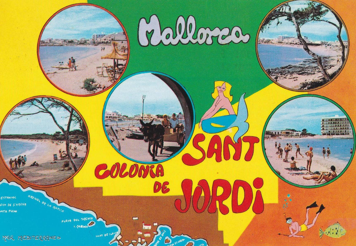 POSTAL B11240: MALLORCA: COLONIA DE SANT JORDI