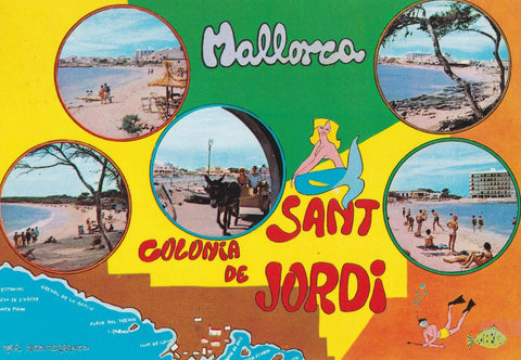 POSTAL B11240: MALLORCA: COLONIA DE SANT JORDI