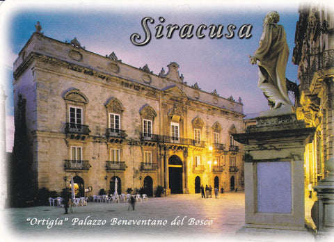POSTAL B11248: SIRACUSA: PALACIO EL BOSCO