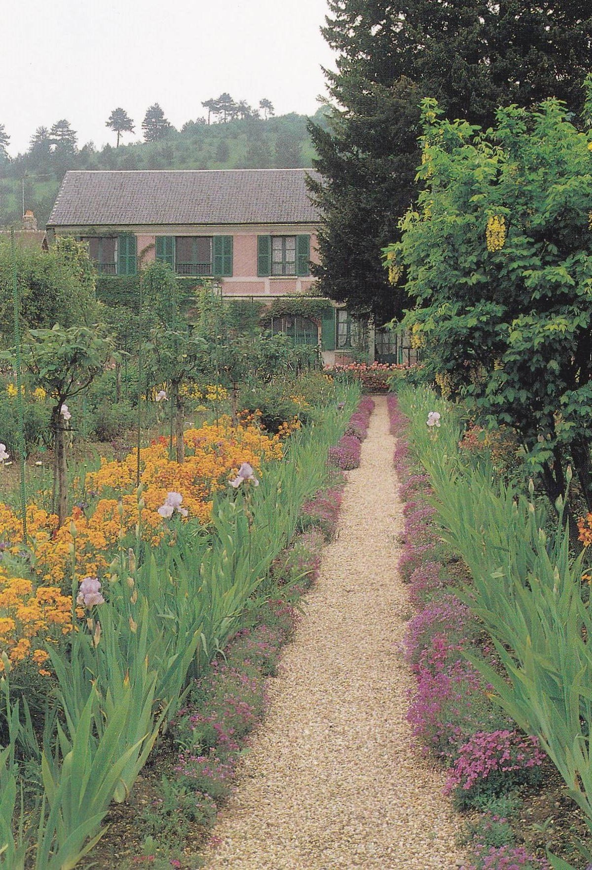 POSTAL B11278: MONET S GARDENS AT GIVERNY: DIVERSOS ASPECTOS