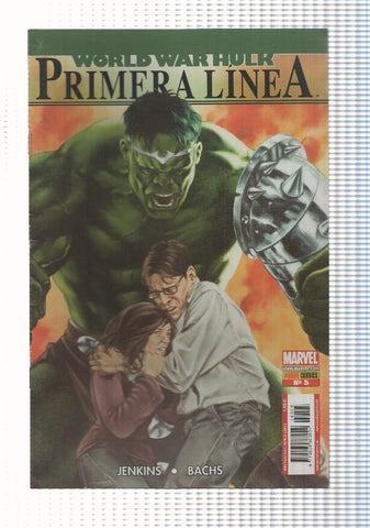 World War Hulk: Primera Linea num 5 año 1 - Hulk ha vuerto. Panini comics