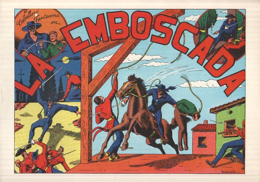 Facsimil: El Jinete Fantasma de Ambros numero 002: La emboscada