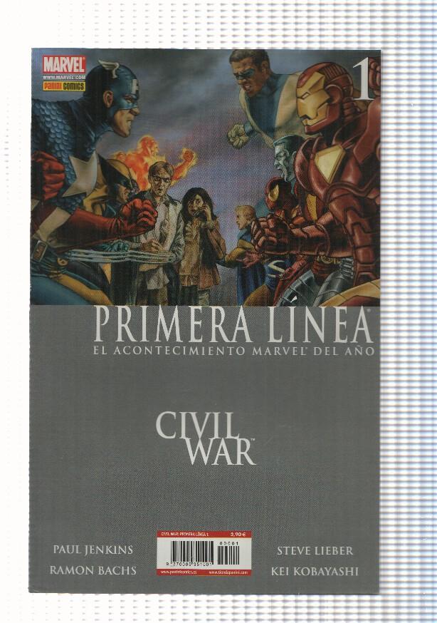 Marvel: Civil War Primera Linea num 1 año 2 - Infiltrados parte uno.
