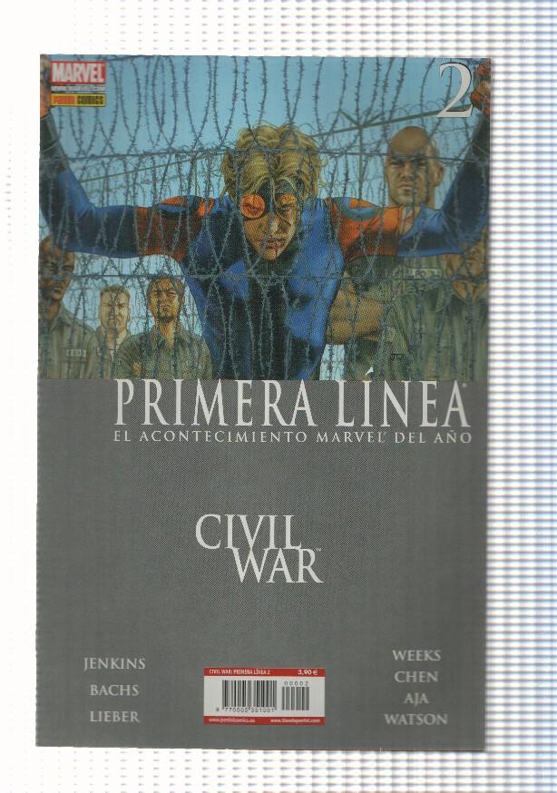 Marvel: Civil War Primera Linea num 2 año 1 - Infiltrados parte tres.