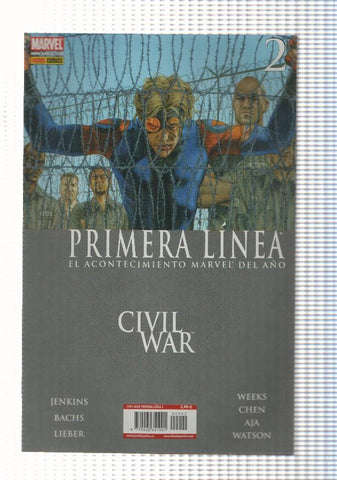 Marvel: Civil War Primera Linea num 2 año 1 - Infiltrados parte tres.