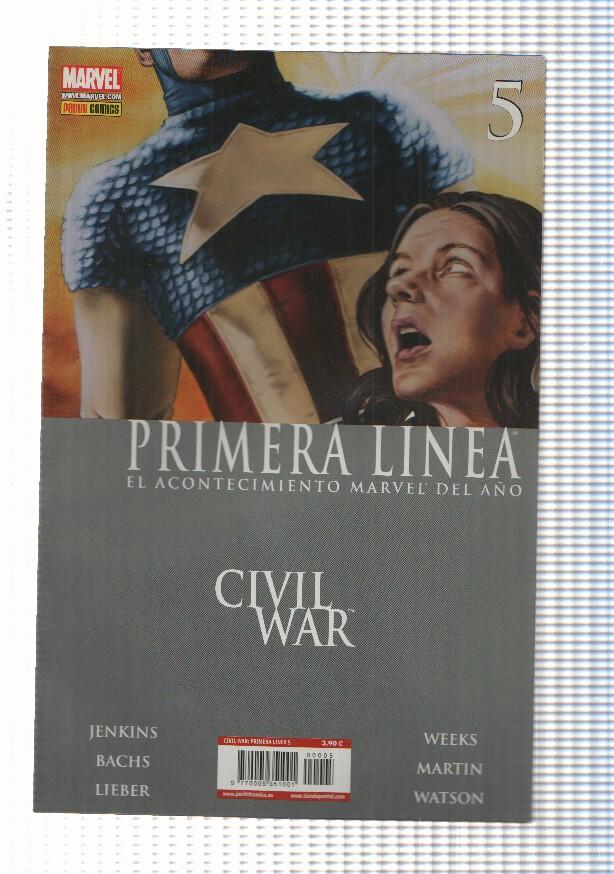 Marvel: Civil War Primera Linea num 5 año 1 - Infiltrados parte nueve.