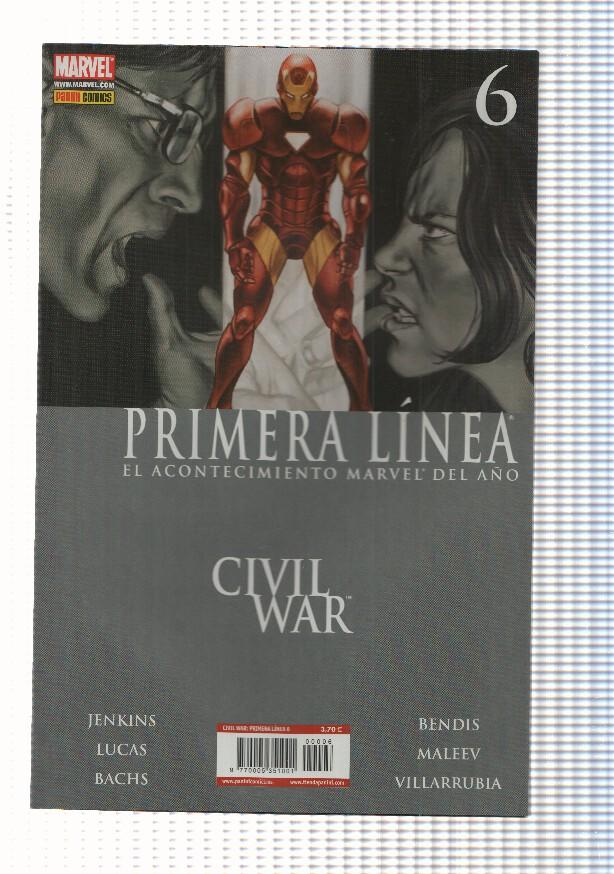 Marvel: Civil War Primera Linea num 6 año 1 - Infiltrados parte once.