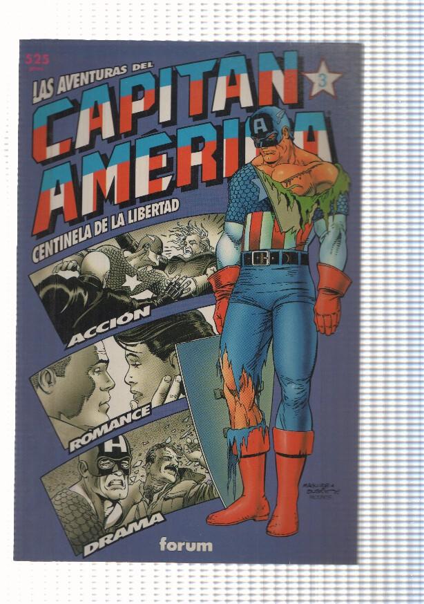 Coleccion Prestigio 44: num 3 del Capitan America - Campo de Batallas: Paris