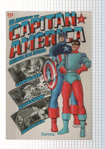 Coleccion Prestigio 46: num 4 del Capitan America - Angeles de Muerte Angeles de Esperanza