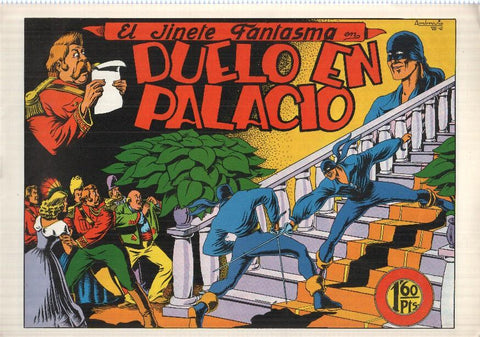 Facsimil: El Jinete Fantasma de Ambros numero 010: Duelo en palacio