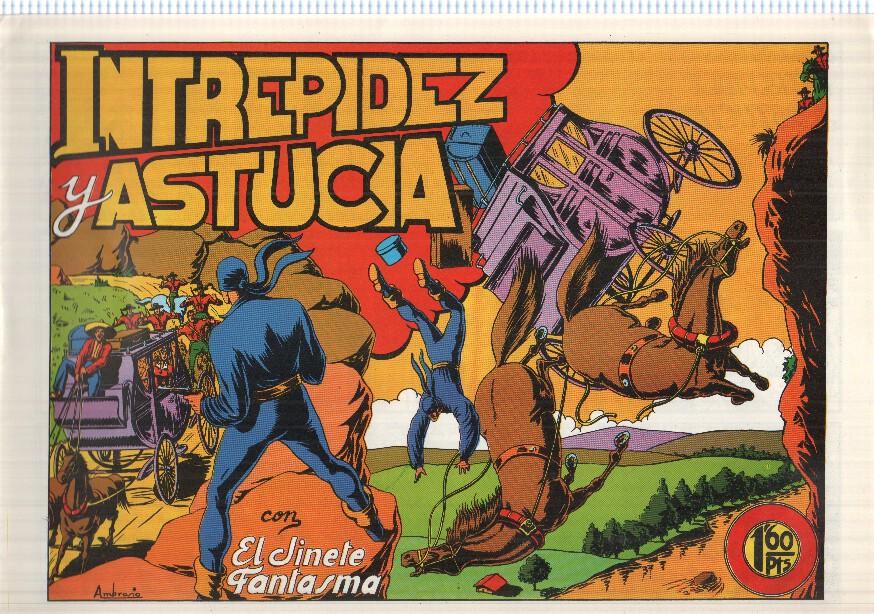 Facsimil: El Jinete Fantasma de Ambros numero 015: Intrepidez y astucia