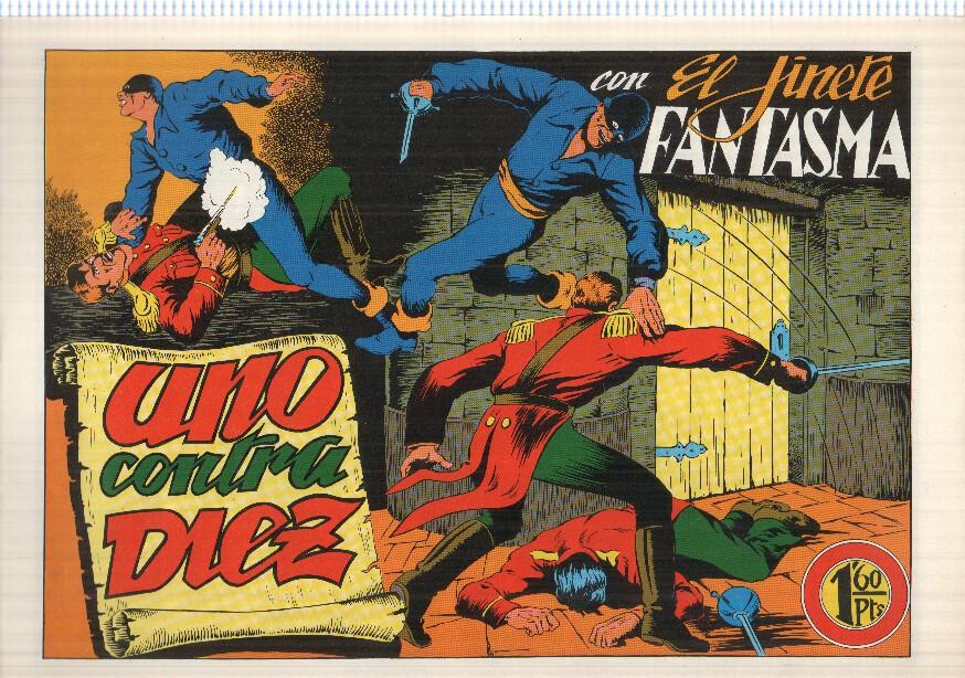 Facsimil: El Jinete Fantasma de Ambros numero 022: uno contra diez