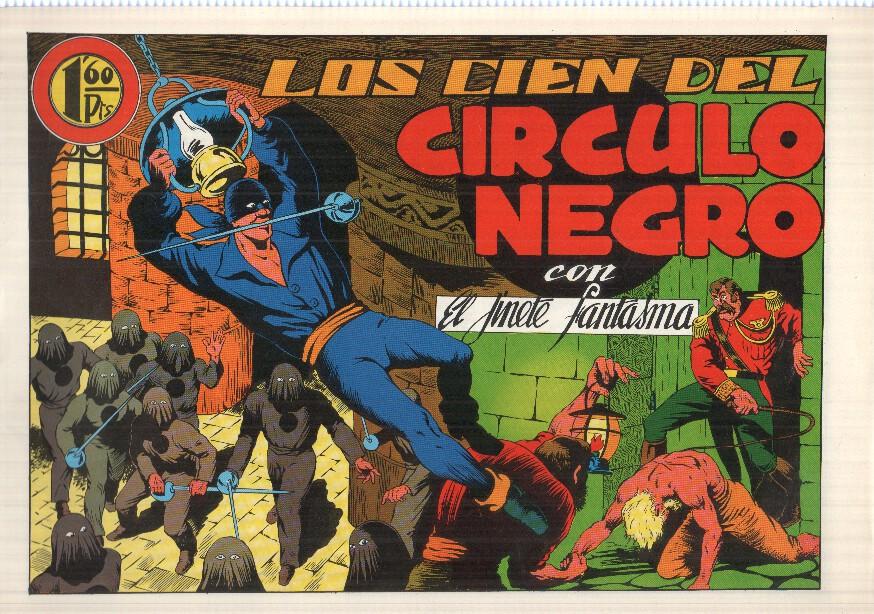 Facsimil: El Jinete Fantasma de Ambros numero 023: los cien del circulo negro