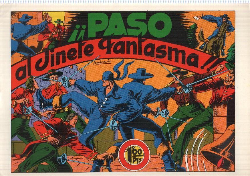 Facsimil: El Jinete Fantasma de Ambros numero 026: Paso al Jinete Fantasma