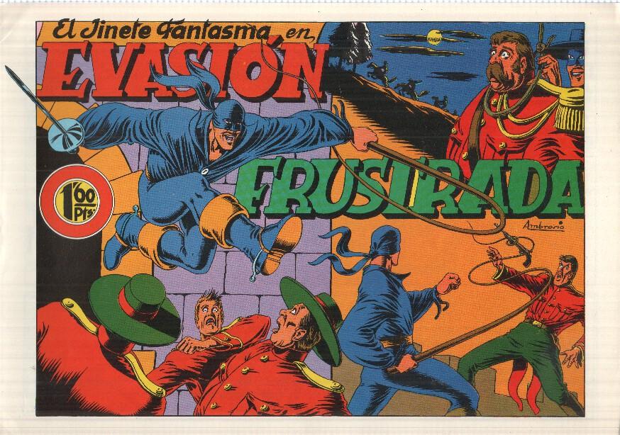 Facsimil: El Jinete Fantasma de Ambros numero 027: Evasion frustrada