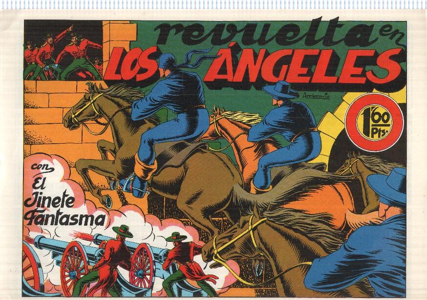 Facsimil: El Jinete Fantasma de Ambros numero 028: Revuelta en los angeles