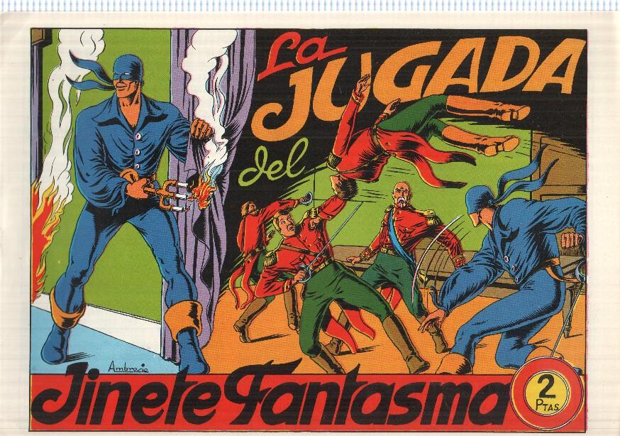 Facsimil: El Jinete Fantasma de Ambros numero 030: La jugada de El Jinete Fantasma