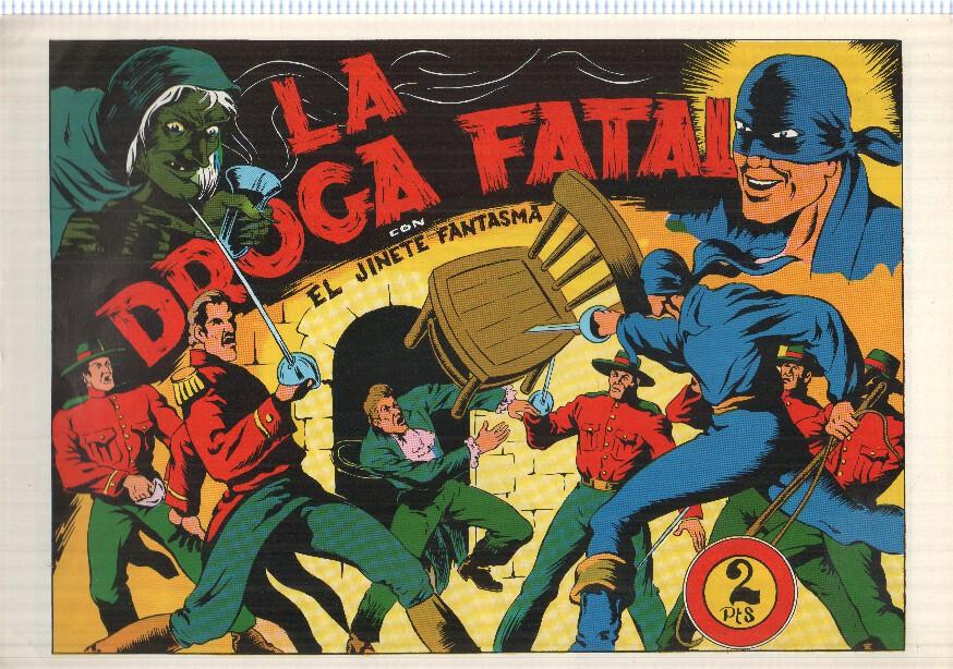 Facsimil: El Jinete Fantasma de Ambros numero 035: La droga fatal