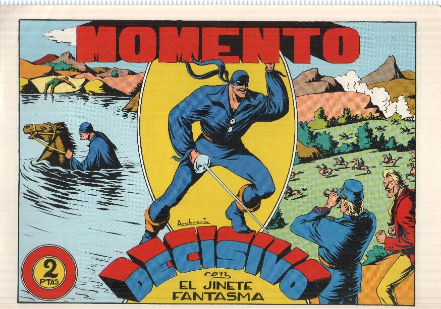 Facsimil: El Jinete Fantasma de Ambros numero 041: Momentos decisivos