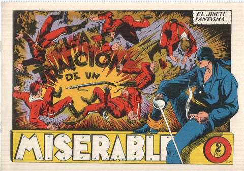 Facsimil: El Jinete Fantasma de Ambros numero 045: La traicion de un miserable