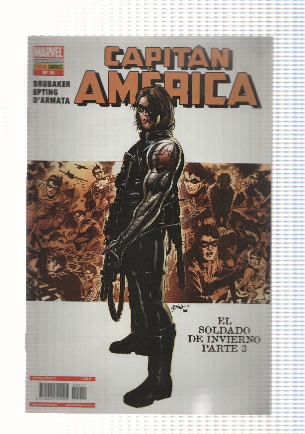 Marvel: Capitan America num 11 año 2 (2006) - El Soldado de Invierno parte 3