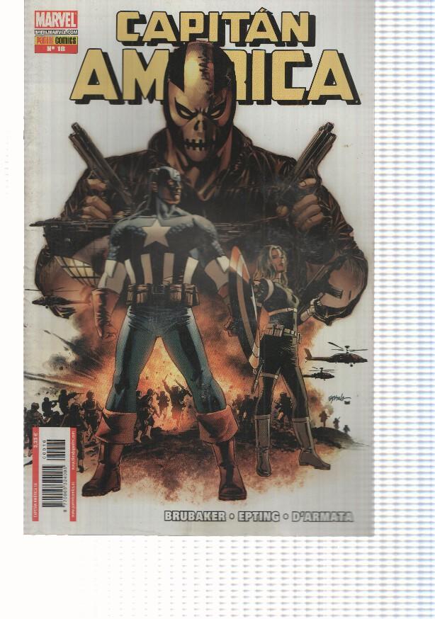 Marvel: Capitan America num 16 año 3 (2007) - El rojo es el color mas oscuro