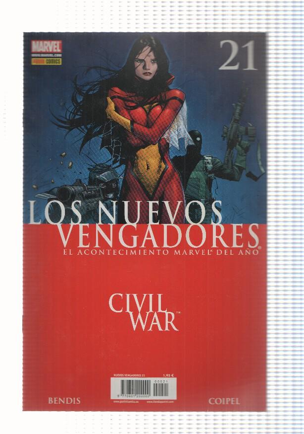 Civil War: Los Nuevos Vengadores num 21 año 2 (2007) - Desunidos parte 3