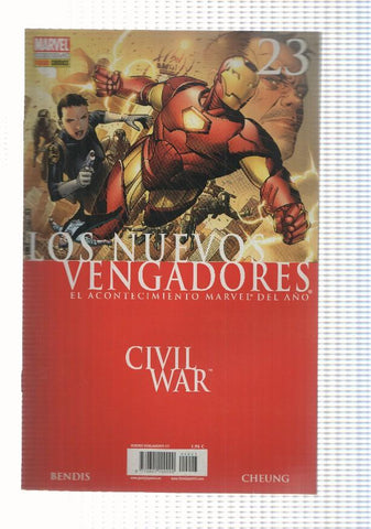 Civil War: Los Nuevos Vengadores num 23 año 2 (2007) - Desunidos parte 5