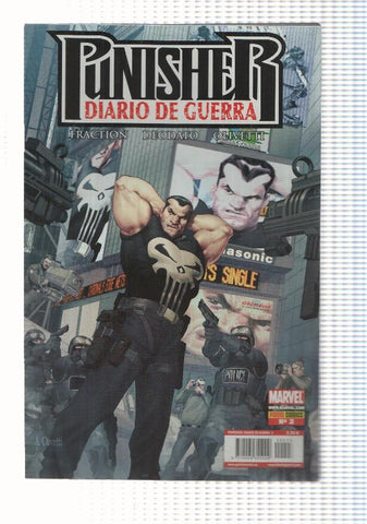 Punisher Diario de Guerra num 3 año 1 (2007) - Un pequeño velatorio para un hombre alto