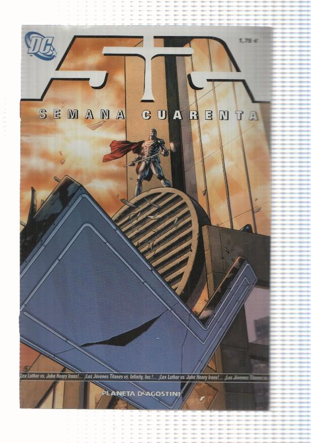 DC Comics: 52 num. 40 - Un hombre no es mas que un hombre