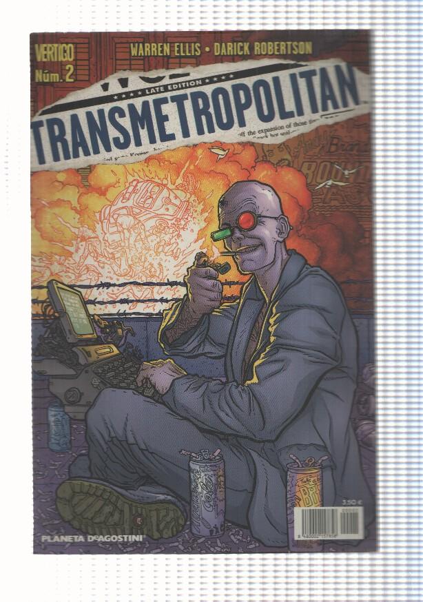 Vertigo: Transmetropolitan num 2 - regreso a las calles. Warren Ellis - Datick Robertson