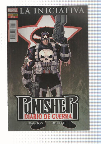 Punisher Diario de Guerra num 5 año 2 (2008). Civil War, Sangre y arena