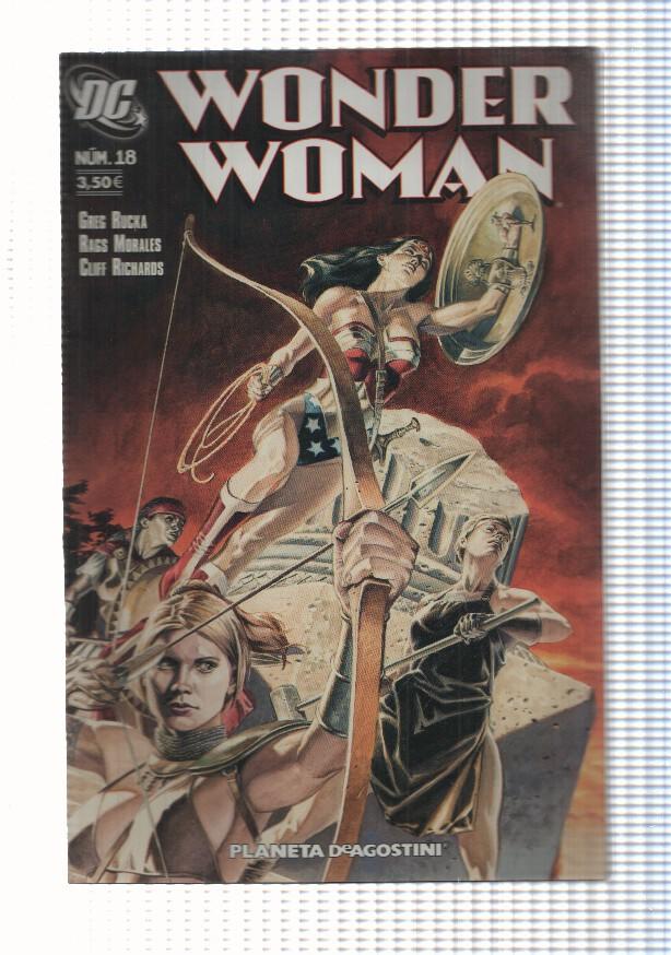 DC: Wonder Woman num 18 (2007) - Maraton primera parte. Greg Rucka-Rags Morales-Cliff Richards
