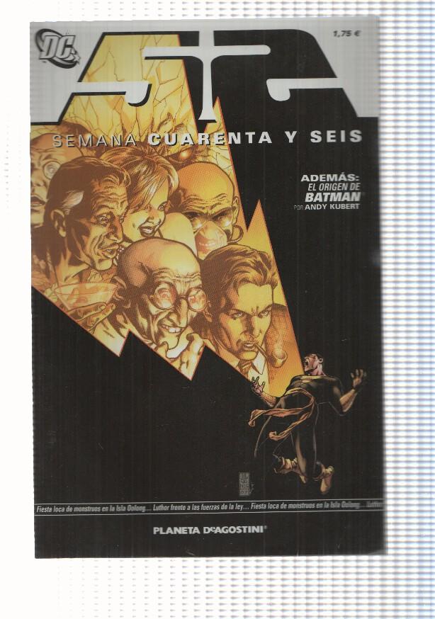 DC Comics: 52 num. 46 - Ciencia loca. Ademas el origen de Batman por Andy Kubert