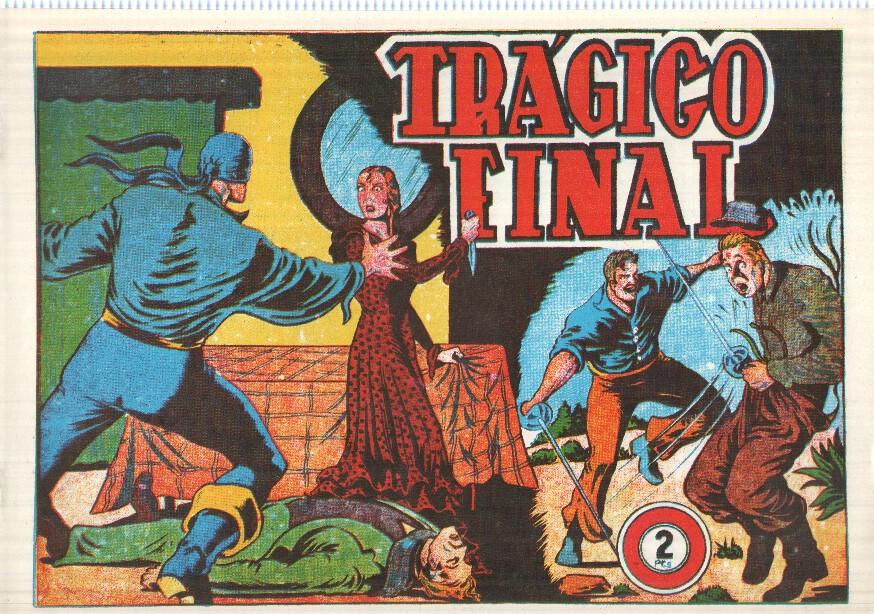 Facsimil: El Jinete Fantasma de Ambros numero 056: Tragico final
