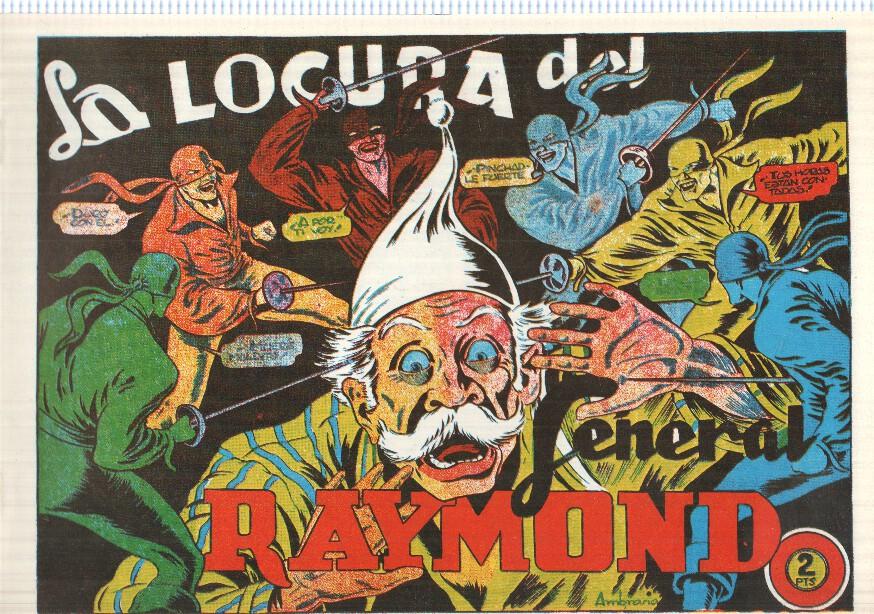 Facsimil: El Jinete Fantasma de Ambros numero 058: La locura del general Raymond