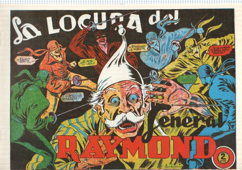 Facsimil: El Jinete Fantasma de Ambros numero 058: La locura del general Raymond