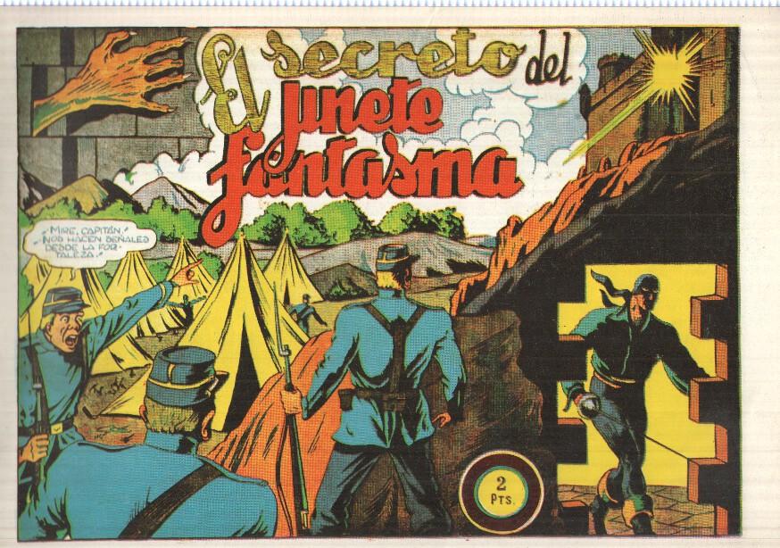 Facsimil: El Jinete Fantasma de Ambros numero 062: El secreto del Jinete Fantasma