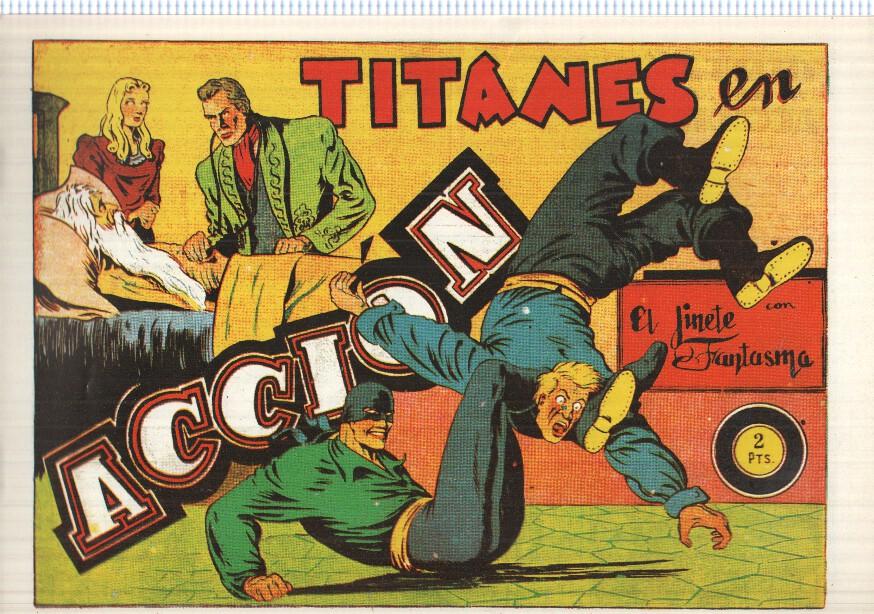 Facsimil: El Jinete Fantasma de Ambros numero 065: Titanes en accion