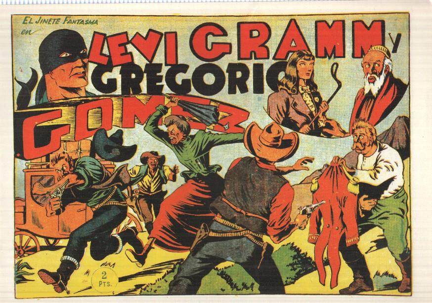 Facsimil: El Jinete Fantasma de Ambros numero 068: Levi Gramm y Gregorio Gomez