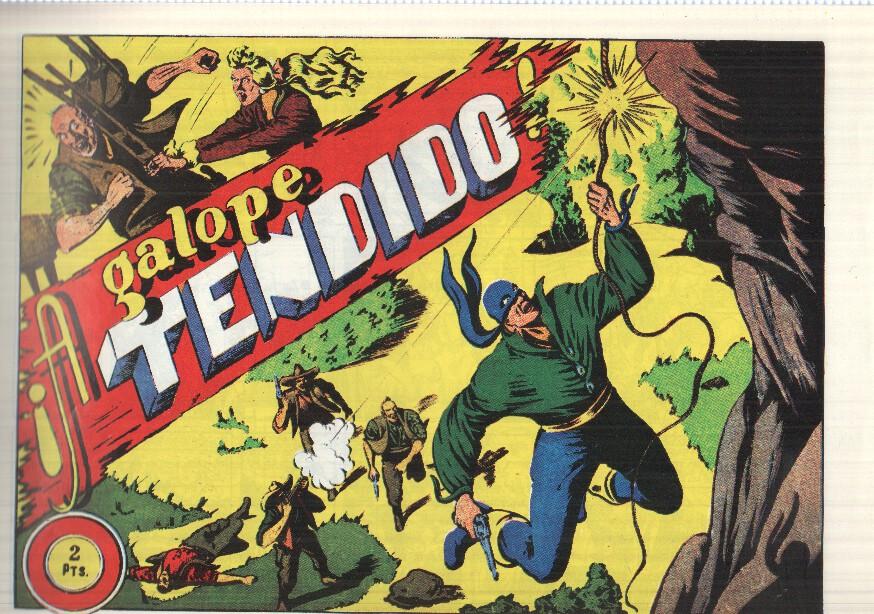 Facsimil: El Jinete Fantasma de Ambros numero 072: A galope tendido