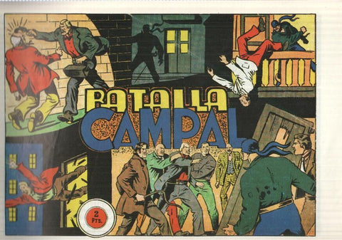 Facsimil: El Jinete Fantasma de Ambros numero 077: Batalla campal