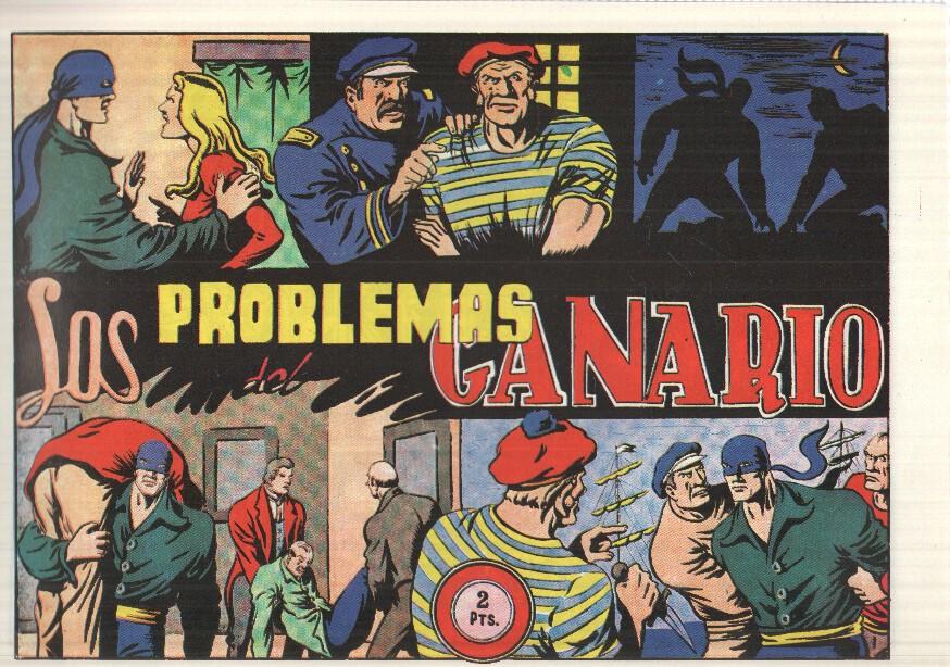 Facsimil: El Jinete Fantasma de Ambros numero 078: Los problemas del Canario