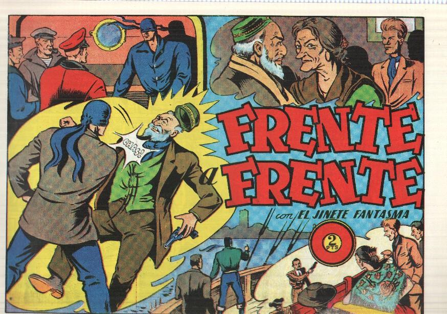 Facsimil: El Jinete Fantasma de Ambros numero 085: Frente a frente