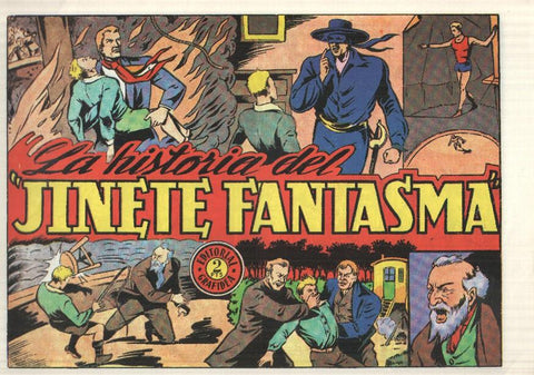 Facsimil: El Jinete Fantasma de Ambros numero 086: La historia del Jinete Fantasma